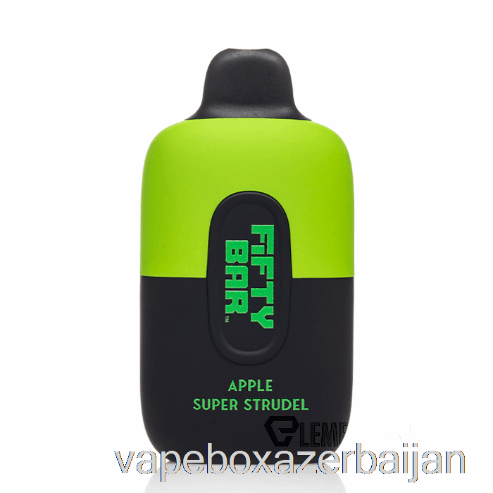 Vape Baku Fifty Bar 6500 Disposable Apple Super Strudel